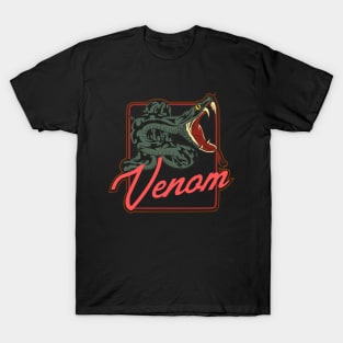 venom Rattlesnake neon T-Shirt